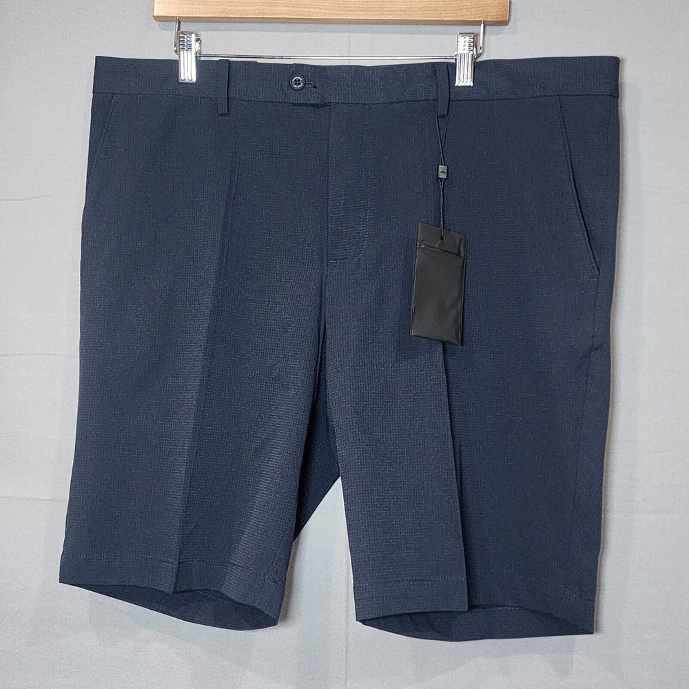 J.Lindeberg Vent Golf Shorts Navy Blue High Vent Stretch Mens 38 NEW
